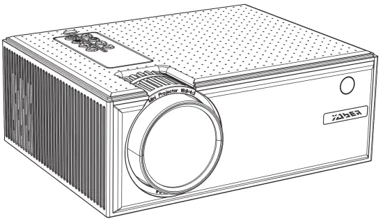 Yaber Y61 TFT LCD Projector