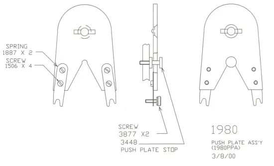 CARPENTER MFG 70D Single and Twin Swing Blade - overview3