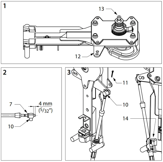 Mechanical remote engine control - Connecting-2