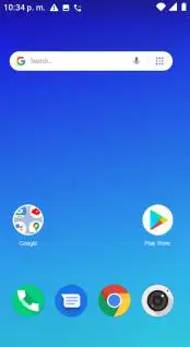 AZUMI SP 021 Mobile Phone - Home screen Notifications