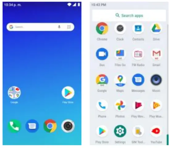 AZUMI SP 021 Mobile Phone - Switch Main Menu style