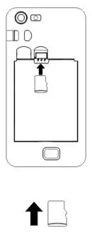 AZUMI SP 021 Mobile Phone - install a memory card