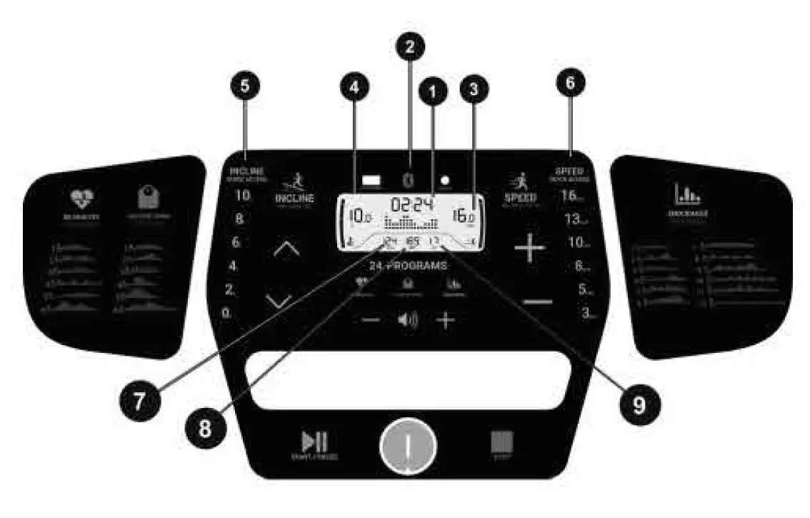 DOMYOS T540C Fitness Treadmill-fig19