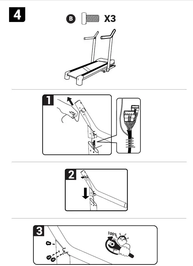DOMYOS T540C Fitness Treadmill-fig7