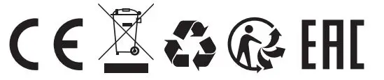 ce, disposal, recycle, eac icon