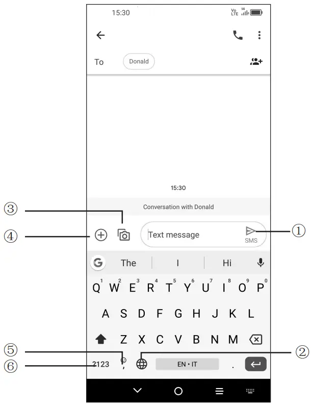 TCL 10 5G Smartphone - Messages
