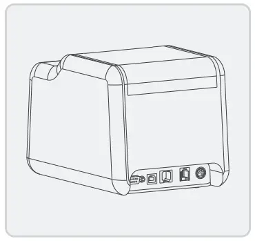 RONGTA RP330 80MM Thermal Receipt Printer - 9