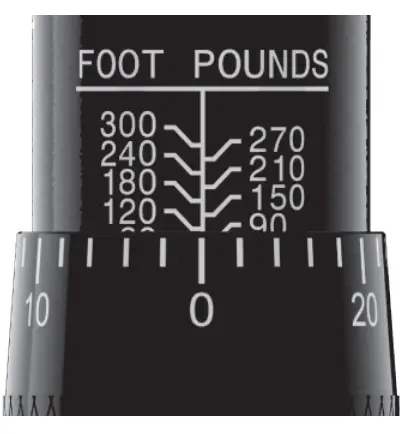 LEXIVON LX 185 3 4 Inch Drive Click Torque Wrench - fig 1