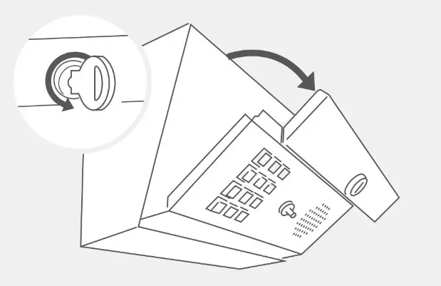 DoorBird D1812 Series IP Video Door Station - Isntllation 1