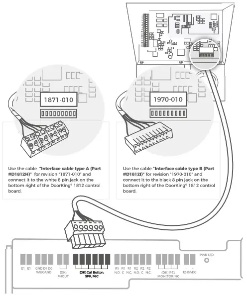 DoorBird D1812 Series IP Video Door Station - Relays 3