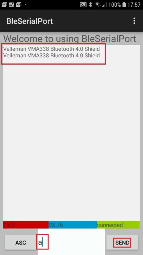 velleman Hm-10 Wireless Shield For Arduino Uno VMA338 2