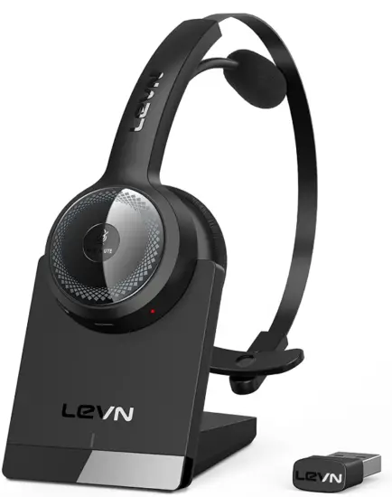 LEVN-Bluetooth-5.0-Headset-Wireless-Headset-with-Microphone-img