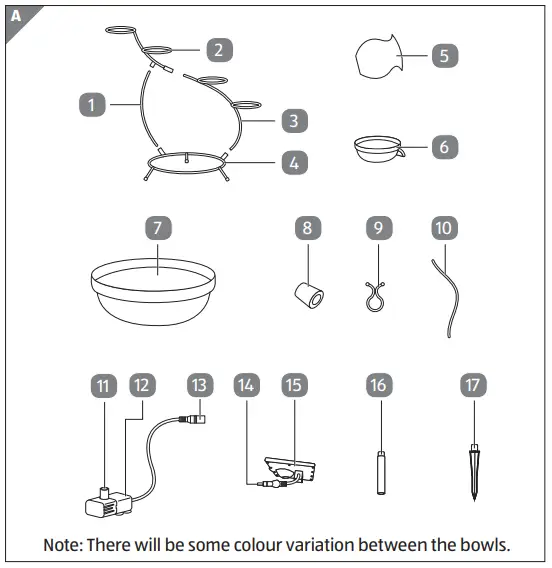 ALDI 1180130AL Gardenline Solar Water -fig2