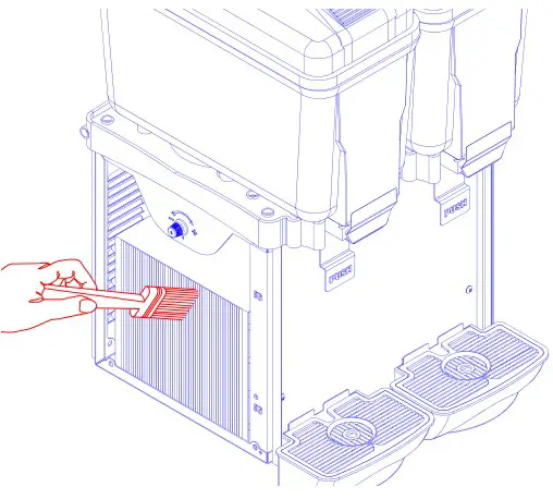 LANCER 1100 Refrigerated Beverage Dispenser - Servicing