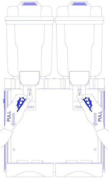 LANCER 1100 Refrigerated Beverage Dispenser - Useful instructions for transport