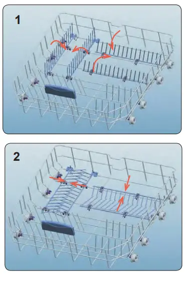 SHARP QW-NA24F42EDA-FR Dishwasher-2