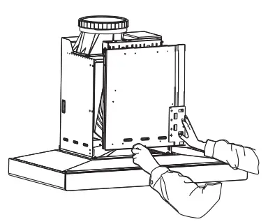 Midea MCH 90M80AT Cooker Hood - Internal clean 3