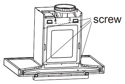 Midea MCH 90M80AT Cooker Hood - Internal clean