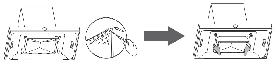 Midea MCH 90M80AT Cooker Hood - Remove