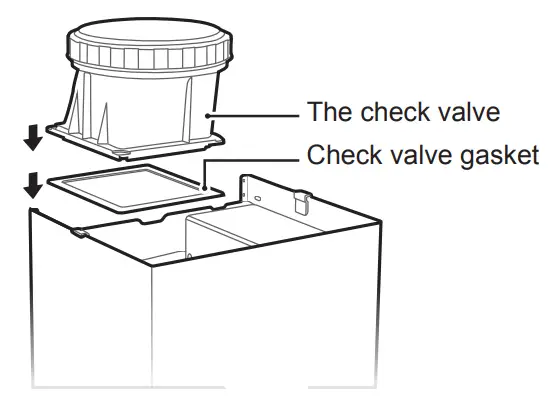 Midea MCH 90M80AT Cooker Hood - check valve 2