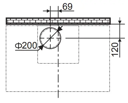 Midea MCH 90M80AT Cooker Hood - determine 2