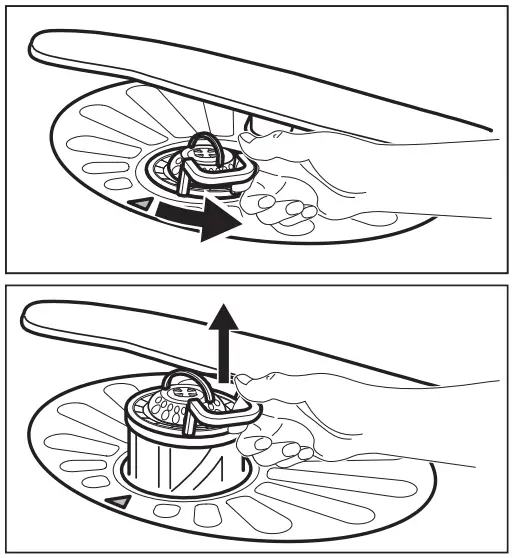 Cleaning the filters