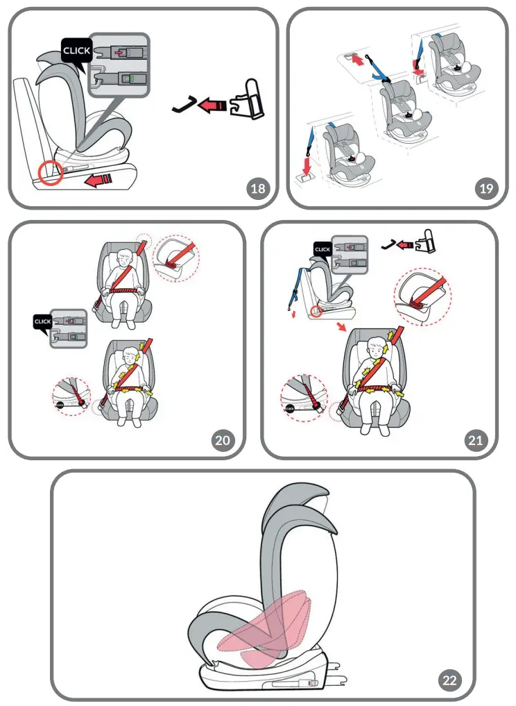 lionelo Bastiaan RWF Baby car seat - fig5
