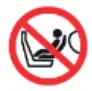 lionelo Bastiaan RWF Baby car seat - warning