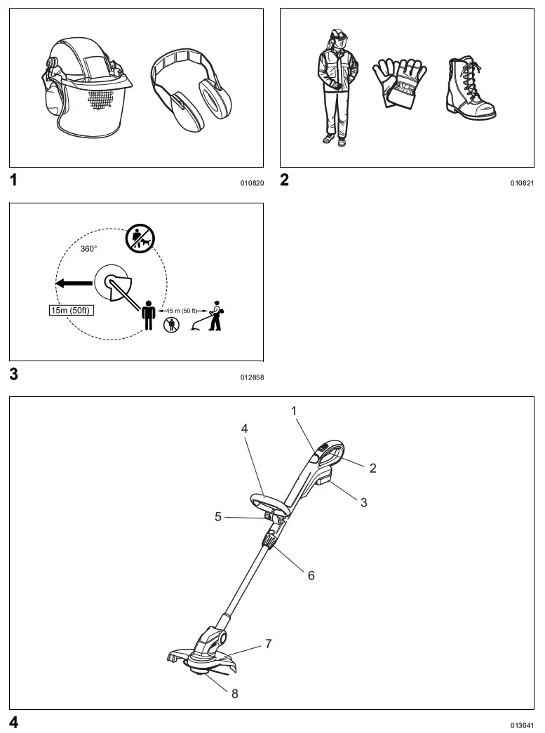 makita UR140D Cordless String Trimmer - fig