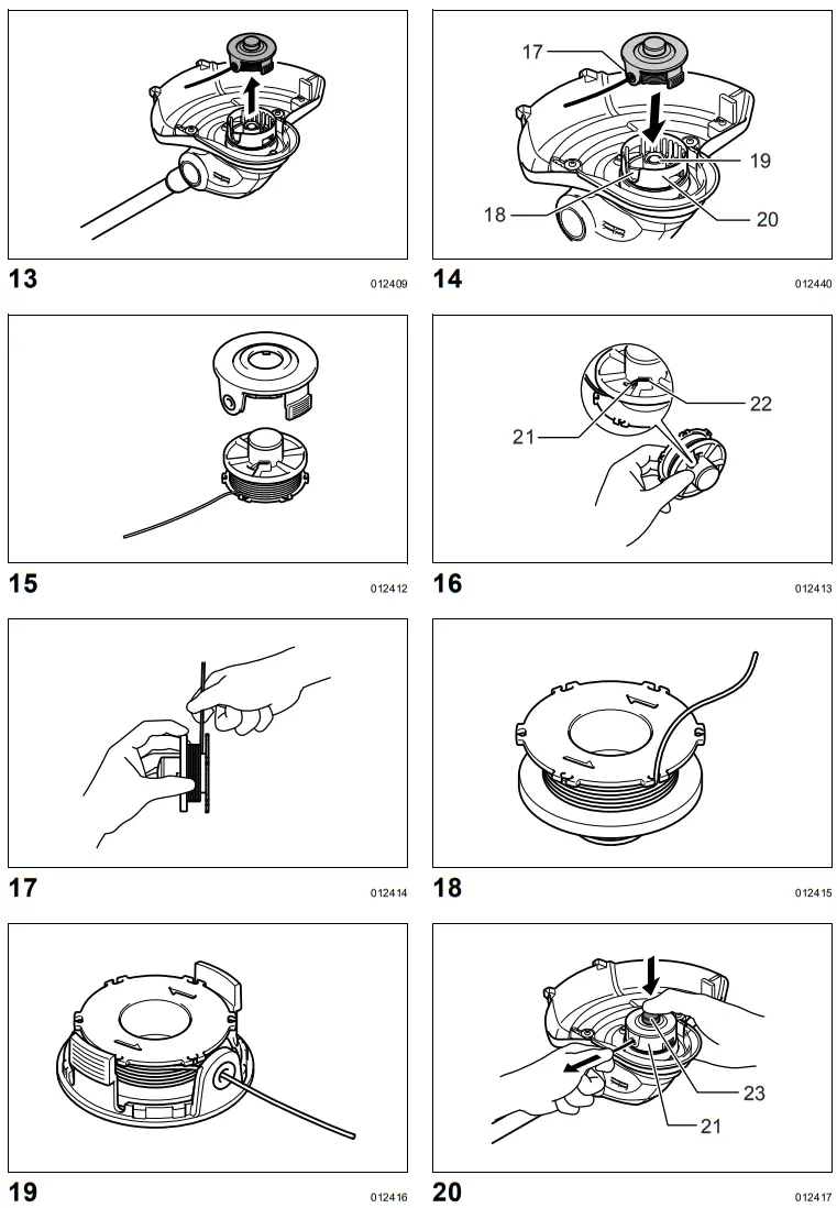 makita UR140D Cordless String Trimmer - fig2