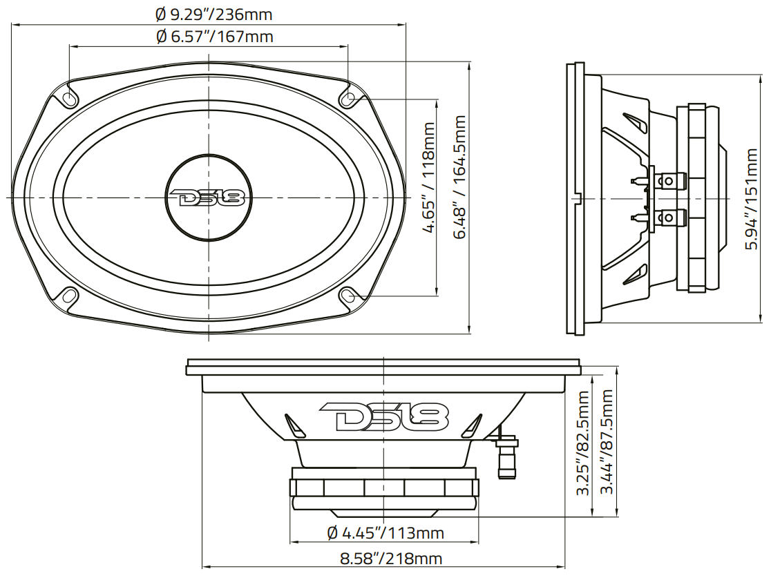 DS18 CF69.4NR MOTORCYCLE MOTORSPORTS LOUDSPEAKER WATER - 2