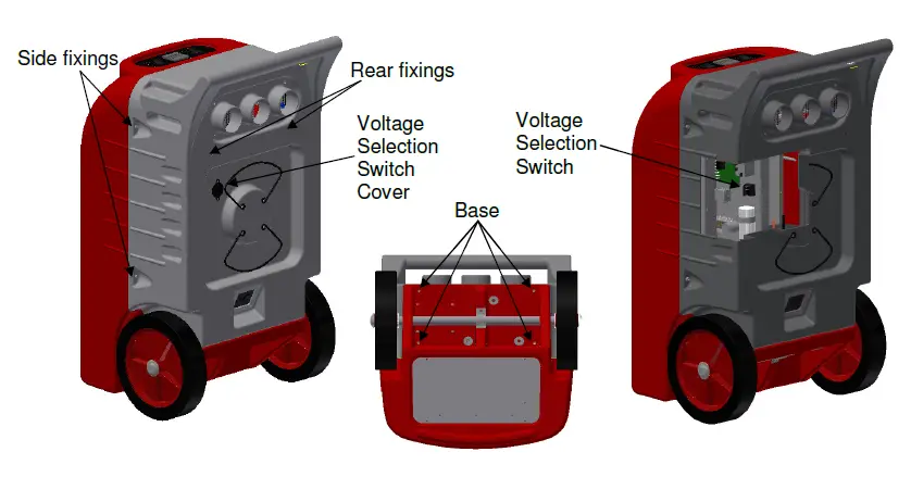EBAC 10560HD-GB Dual Voltage RM85-H Industrial Dehumidifier FIG 1