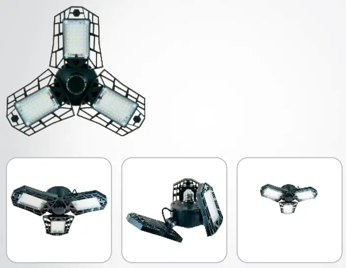 SCHWAIGER WLED1360 360° LED Garage Workshop Light - fig1