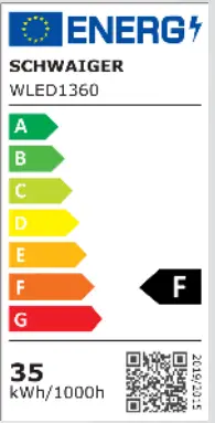 SCHWAIGER WLED1360 360° LED Garage Workshop Light - sambol1