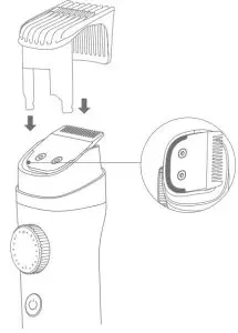 Installing & removing trimming comb