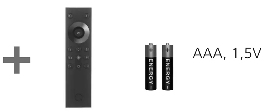 Paul Neuhaus 2844-17 Q RILLER RGB Pendant Light - remote