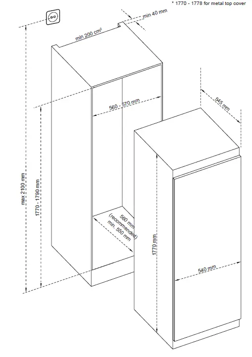 kluge-KC2294J-Built-in-Fridge-fig3