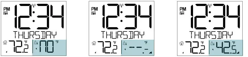 LA CROSSE TECHNOLOGY 616-1410B Atomic Project 15