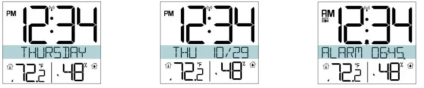 LA CROSSE TECHNOLOGY 616-1410B Atomic Project 3