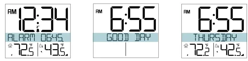LA CROSSE TECHNOLOGY 616-1410B Atomic Project 9