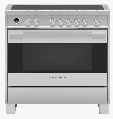 FISHER PAYKEL OR36SDI6X1 36 Inch 5 Zones Induction Range with SmartZone