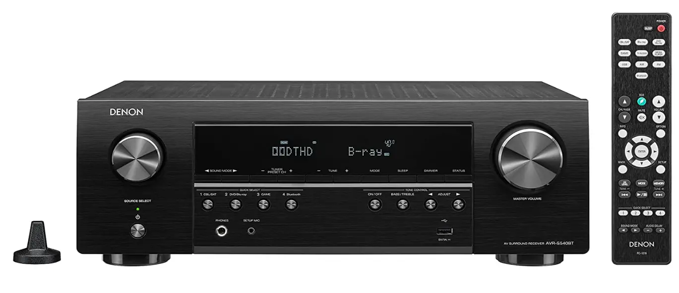 Denon Avr-s540bt Receiver, 5.2 Channel-user Manual Denon Avr-s540bt Receiver, 5.2 Channel-user Manual