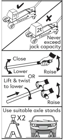 SEALEY 4040A.V2 Series 4Tonne Trolley Jack with Rocket Lift - 2