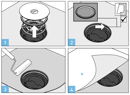vieser 3317307 One Horizontal Drain Instruction fig 4