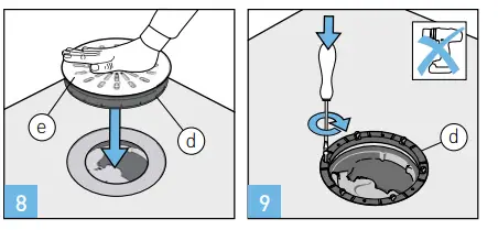 vieser 3317307 One Horizontal Drain Instruction fig 7