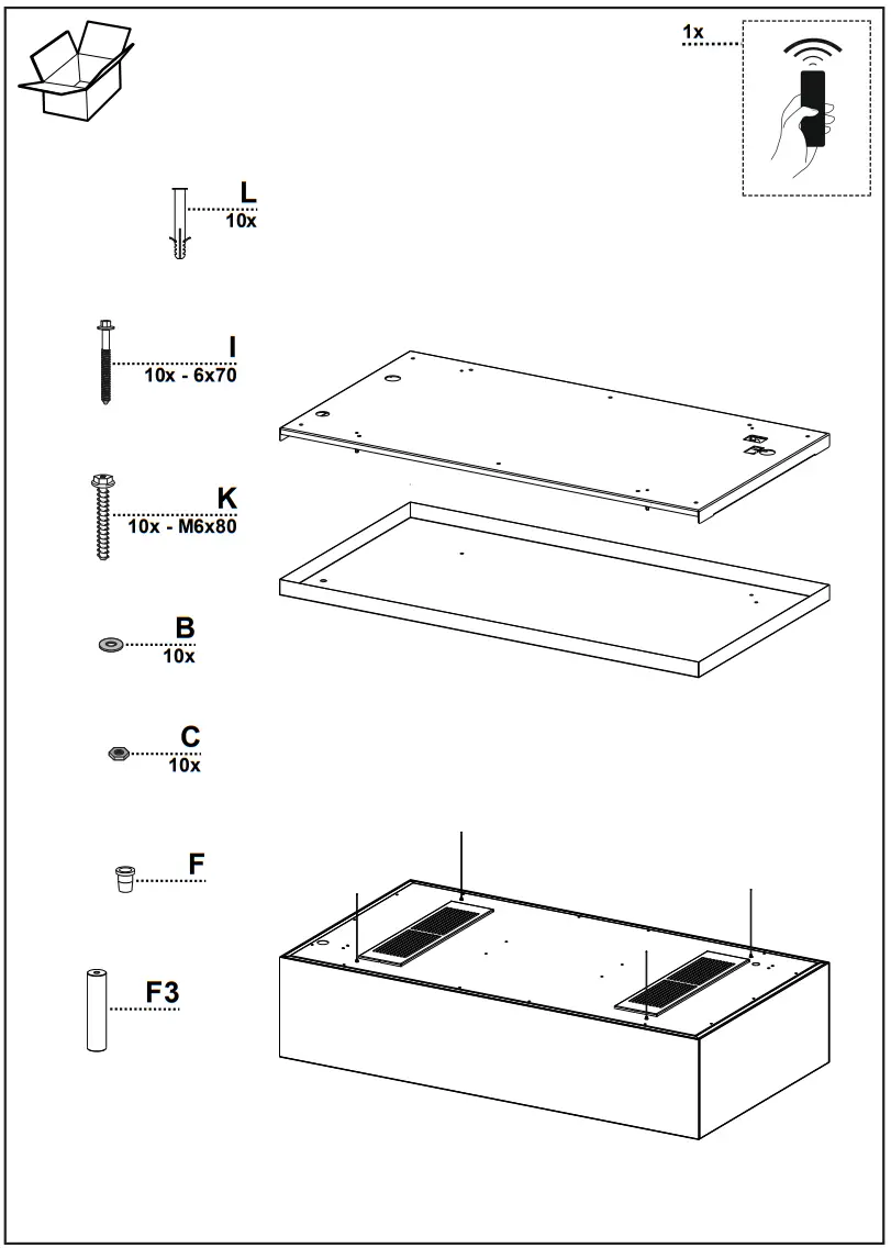 BLAUPUNKT 5SL92500 Extractor Hood - Fig 1