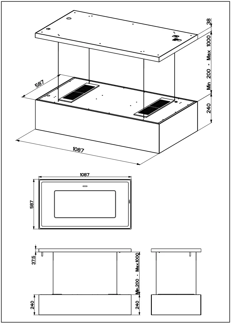 BLAUPUNKT 5SL92500 Extractor Hood - Fig 3