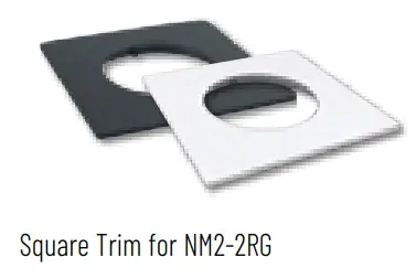 NORA NM2-2RG 2 Inch Round LED Recessed Gimbal - fig 3