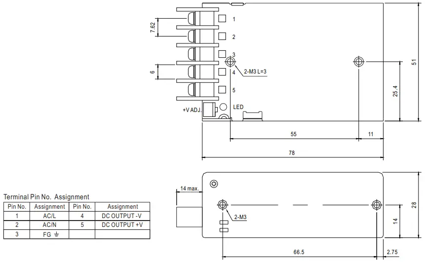Mechanical Specification