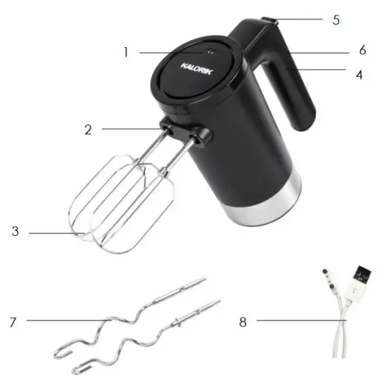 FIG 1 PARTS DESCRIPTION